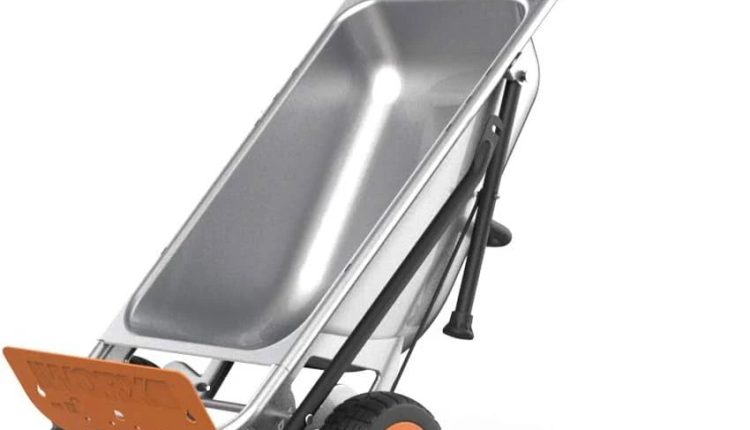 Worx WG050 Aerocart 8-in-1 Yard Cart / Wheelbarrow / Dolly - MadeInUSA