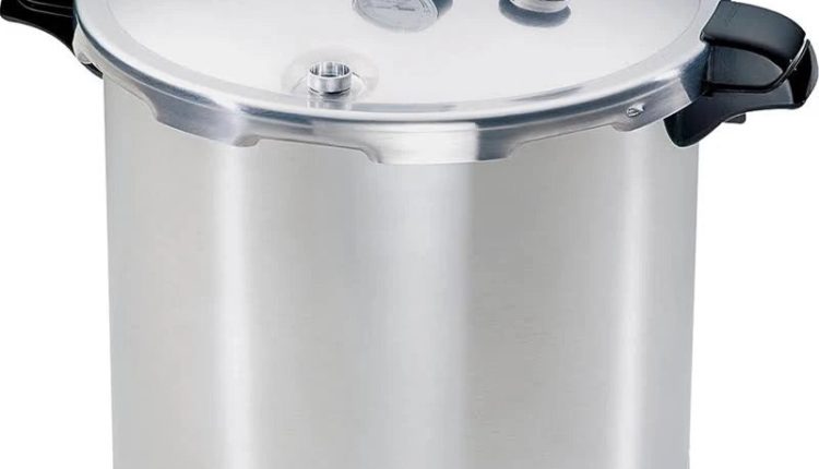 Presto 23-Quart Aluminum Pressure Canner and Cooker 01781 - MadeInUSA