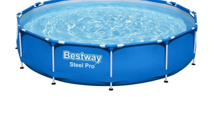 Bestway Steel Pro 12' x 30" Round Above Ground Pool Set - MadeInUSA