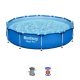 Bestway Steel Pro 12′ x 30″ Round Above Ground Pool Set – MadeInUSA