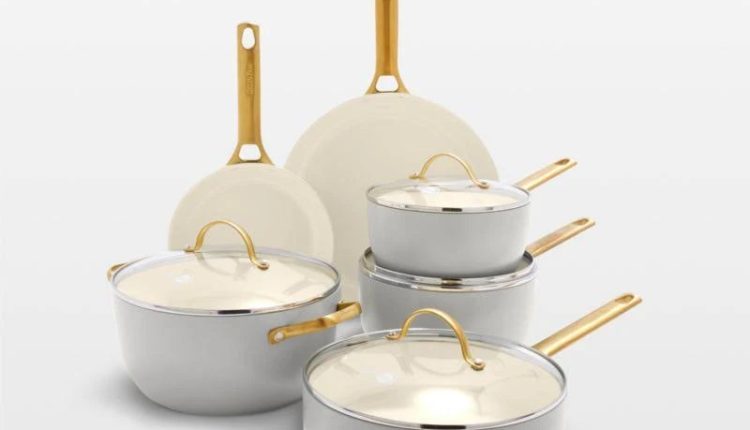 GreenPan Reserve Dove Grey 10-Piece Non-Stick Cookware Set - MadeInUSA