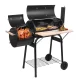 Ktaxon BBQ Grill  Outdoor Charcoal Grill Offset Smoker for Patio Backyard – MadeInUSA