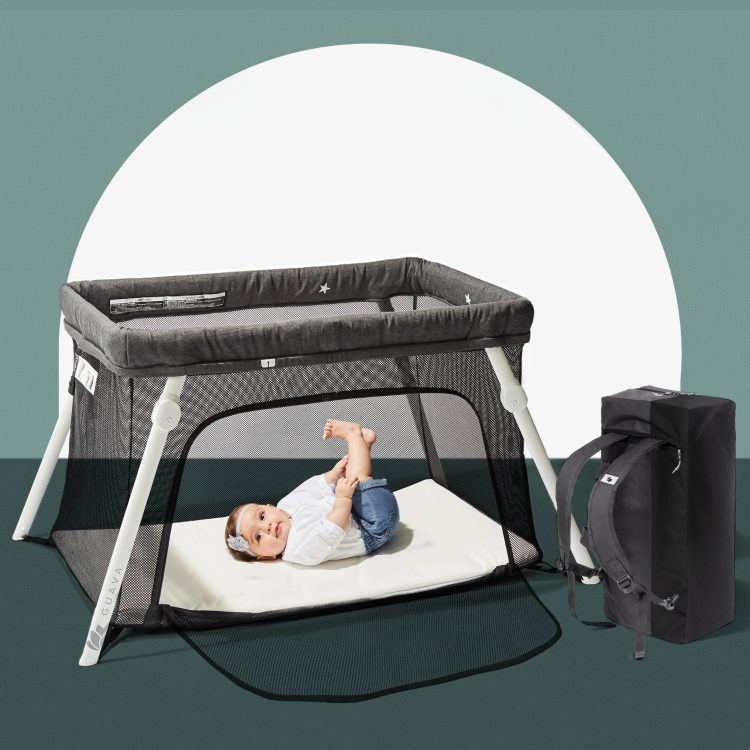 Lotus Travel Crib - Backpack Portable Lightweight Easy to Pack Play - MadeInUSA