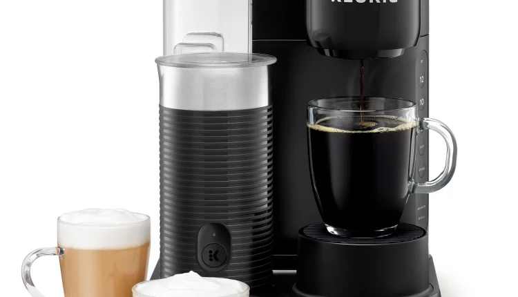 Keurig K-Café Essentials Single Serve K-Cup Pod Coffee Maker, Black - MadeInUSA