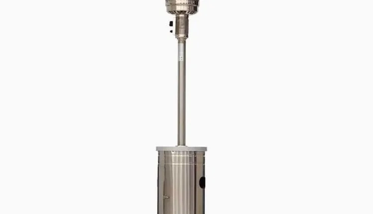 Garden Treasures Tank Top Steel Liquid Propane Patio Heater - MadeInUSA