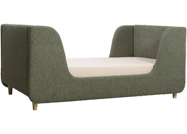 Bodhi Toddler Bed by Second Story Home Sage Boucle - MadeInUSA