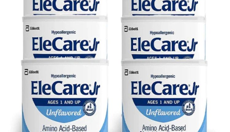 EleCare Jr Unflavored Powder (14.1 oz) - Case of 6 - MadeInUSA