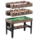 MD Sports 48 Combo Air Powered Hockey, Foosball, and Billiard Game Table – MadeInUSA