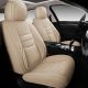 HAITOUR Full Coverage Leather Car Seat Covers Front Pair Universal Fit for Most Cars Sedans Trucks SUVs with Waterproof Leatherette in Automotive XT01 – MadeInUSA