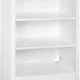 1651 Media Storage Tower Bookcase With Drawer, White – MadeInUSA