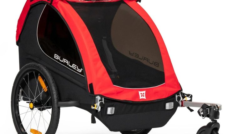 Burley Honey Bee Bike Trailer Red - MadeInUSA
