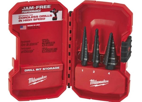 3Piece Step Drill Bit Set - MadeInUSA