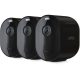 Arlo – Pro 4 Spotlight Camera, 3 Pack – VMC4350B – Black – MadeInUSA