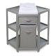 Badger Basket Diaper Corner Baby Changing Table, Gray – MadeInUSA
