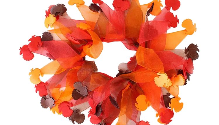 Midlee Thanksgiving Turkey Decorative Dog Collar